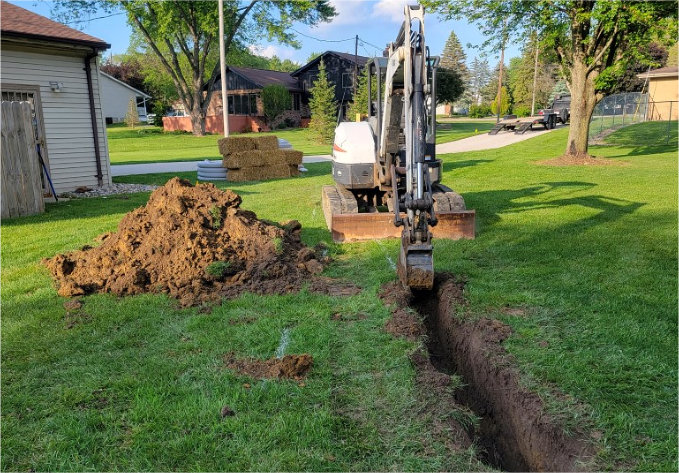 Trenching Services and Excavation Services - Brown Bros Flint